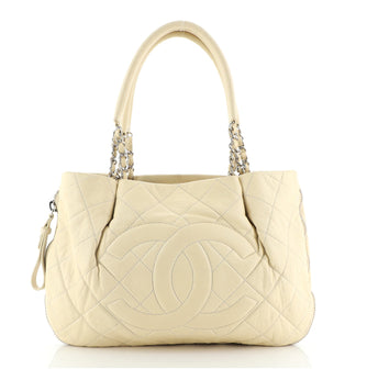 Chanel Timeless CC Expandable Tote Quilted Caviar Medium