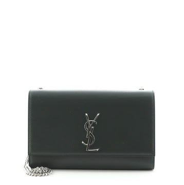 Saint Laurent Classic Monogram Crossbody Bag Grainy Leather Medium