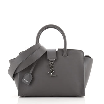 Saint Laurent Monogram Cabas Downtown Leather Baby
