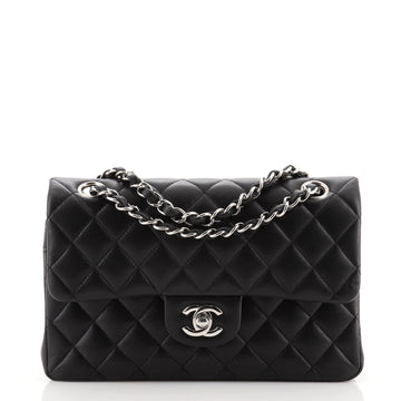 Chanel Classic Double Flap Bag Quilted Lambskin Small