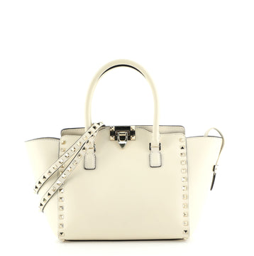 Valentino Rockstud Tote Rigid Leather Small