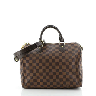Louis Vuitton Speedy Bandouliere Bag Damier 30