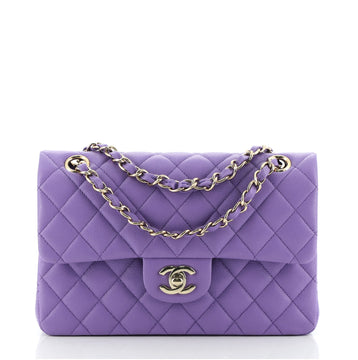 Chanel Classic Double Flap Bag Quilted Caviar Small