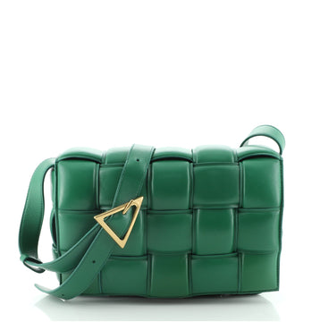 Bottega Veneta Cassette Crossbody Bag Padded Maxi Intrecciato Leather