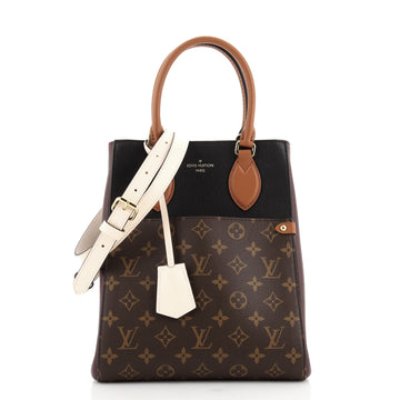 Louis Vuitton Fold Tote Monogram Canvas and Leather MM