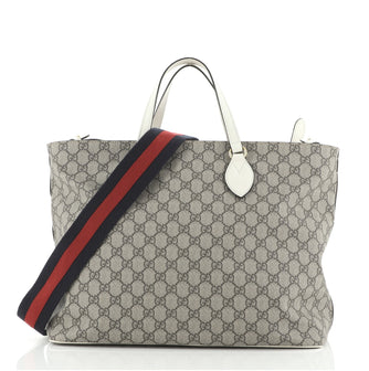 Gucci Soft Diaper Bag GG Coated Canvas Large