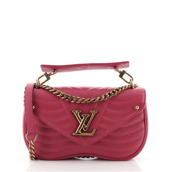 Louis Vuitton New Wave Chain Bag Quilted Leather MM