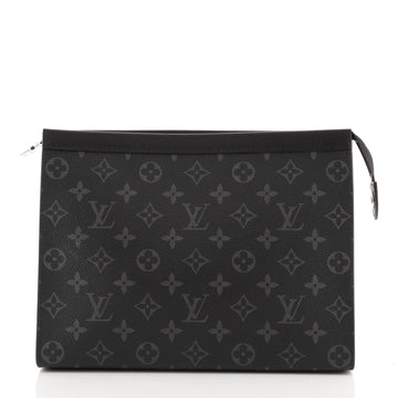 Louis Vuitton Pochette Voyage Monogram Eclipse Canvas MM
