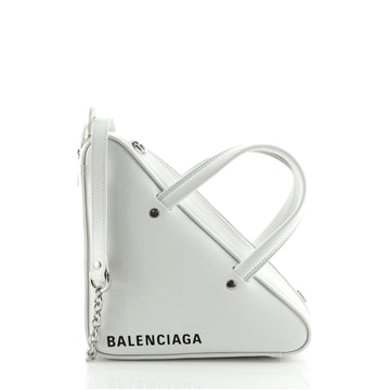 Balenciaga Chain Triangle Duffle Bag Leather XS