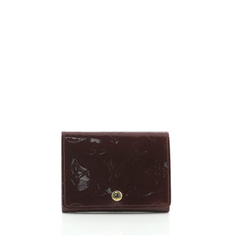 Louis Vuitton Business Card Holder Monogram Vernis