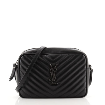 Saint Laurent Lou Camera Bag Matelasse Chevron Leather Small