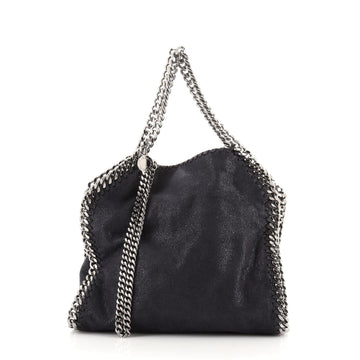 Stella McCartney Falabella Fold Over Crossbody Bag Shaggy Deer Mini