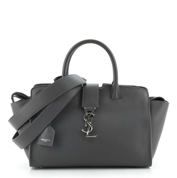 Saint Laurent Monogram Cabas Downtown Leather Baby