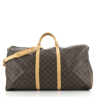 Louis Vuitton Keepall Bandouliere Bag Monogram Canvas 60