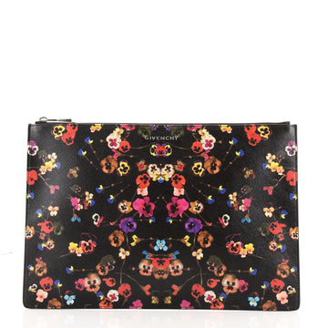 Givenchy Zip Pouch Printed Leather Large