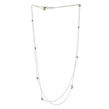 Damiani Gomitolo Necklace 18K White Gold with Diamonds