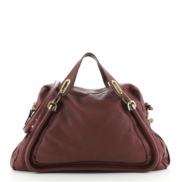 Chloe Paraty Top Handle Bag Leather Large