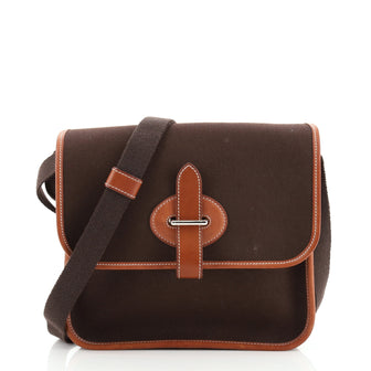Hermes Buenaventura Messenger Bag Toile Mini