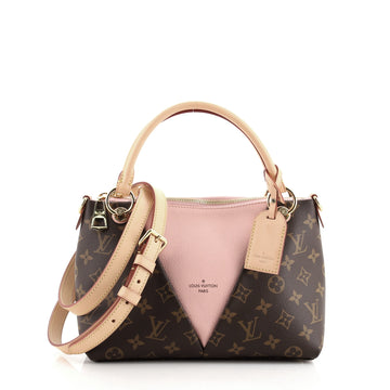 Louis Vuitton V Tote Monogram Canvas and Leather BB