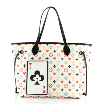 Louis Vuitton Neverfull NM Tote Limited Edition Game On Multicolor Monogram MM