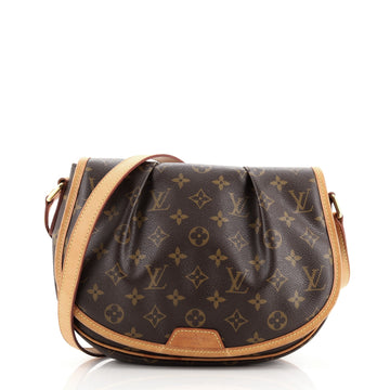 Louis Vuitton Menilmontant Handbag Monogram Canvas PM