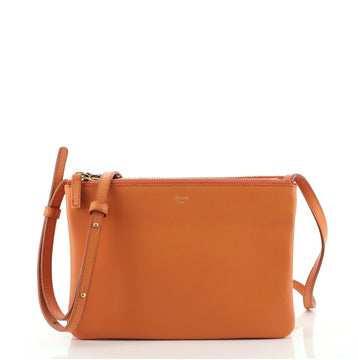 Celine Trio Crossbody Bag Leather Small