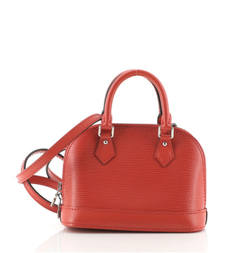 Louis Vuitton Alma Handbag Epi Leather Nano