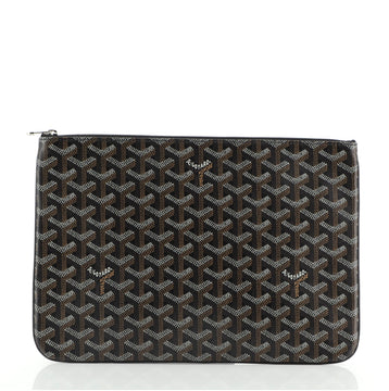 Goyard Senat Zip Pouch Coated Canvas MM