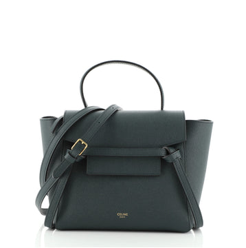 Celine Belt Bag Textured Leather Nano
