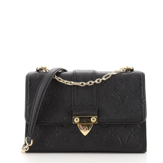 Louis Vuitton Saint Sulpice Handbag Monogram Empreinte Leather PM