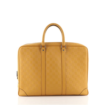 Louis Vuitton Porte-Documents Voyage Briefcase Damier Infini Leather