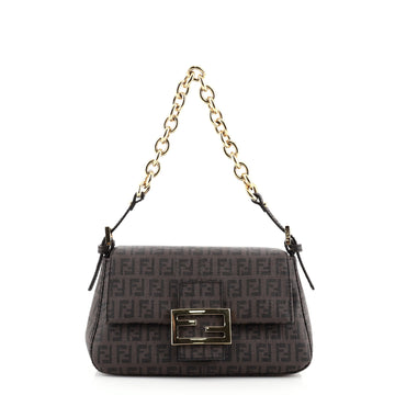 Fendi Mama Forever Bag Zucchino Coated Canvas Mini