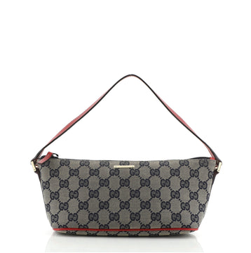 Gucci Boat Pochette GG Canvas Small
