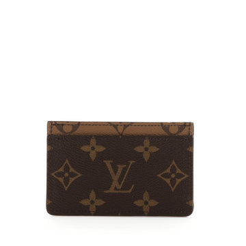 Louis Vuitton Card Holder Reverse Monogram Canvas