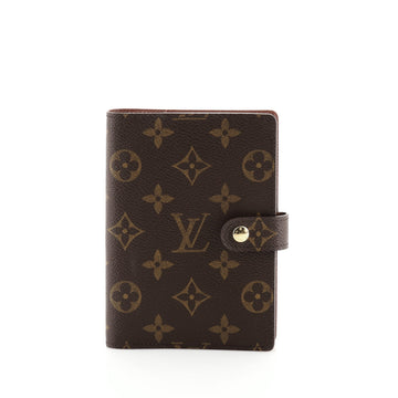 Louis Vuitton Ring Agenda Cover Monogram Canvas PM