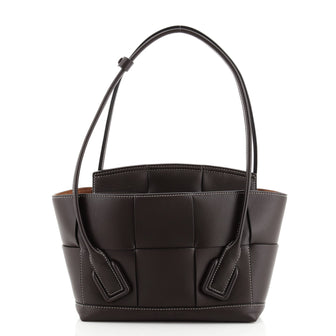 Bottega Veneta Arco Bag Maxi Intrecciato Leather Small