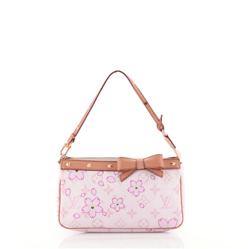 Louis Vuitton Pochette Accessoires Limited Edition Cherry Blossom Monogram