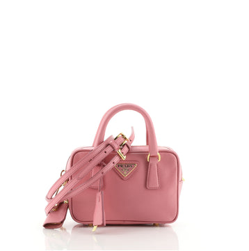 Prada Bauletto Bag Saffiano Leather Mini