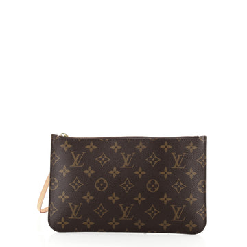 Louis Vuitton Neverfull Pochette Monogram Canvas Large