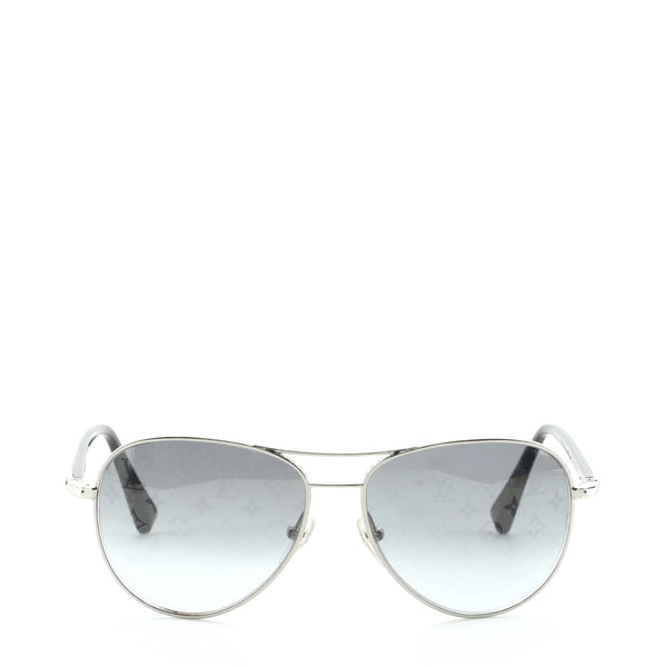 Louis Vuitton Monogram conspiration Pilote Aviator Sunglasses