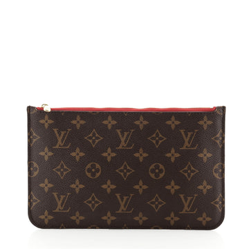 Louis Vuitton Neverfull Pochette Monogram Canvas Large