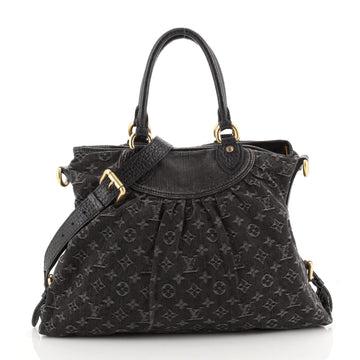 Louis Vuitton Neo Cabby Handbag Denim GM