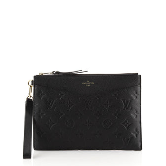 Louis Vuitton Pochette Melanie Monogram Empreinte Leather MM