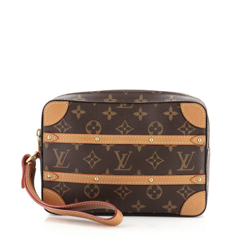 Louis Vuitton Soft Trunk Pouch Monogram Canvas
