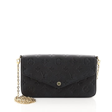 Louis Vuitton Felicie Pochette Monogram Empreinte Leather
