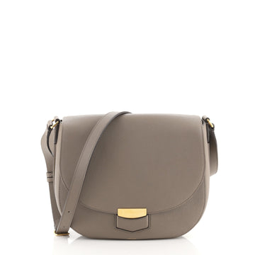Celine Trotteur Crossbody Bag Grainy Leather Medium