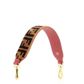 Fendi Mini Strap You Short Bag Strap Zucca Velvet