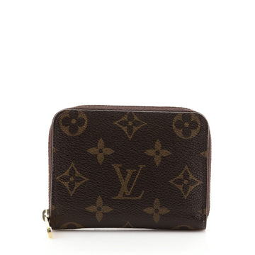 Louis Vuitton Zippy Coin Purse Monogram Canvas