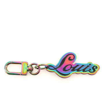 Louis Vuitton Signature Bag Charm and Key Holder Iridescent Metal