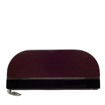 Stella McCartney Chain Clutch Faux Leather
